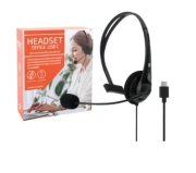 FONE HEADSET USB C OFFICE TELEFONE/PC